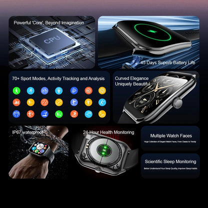 New Ultra Thin Smart Watch men 1.96" AMOLED 360*360 HD Pixel Display Always Show Time Call Reminder Smartwatch Ladies For huawei - Prime Devine Supply14:496Silver mesh beltSilver mesh belt