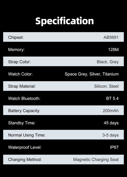 New Ultra Thin Smart Watch men 1.96" AMOLED 360*360 HD Pixel Display Always Show Time Call Reminder Smartwatch Ladies For huawei - Prime Devine Supply14:496Silver mesh beltSilver mesh belt