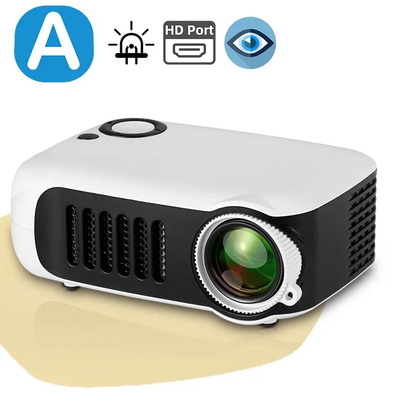 NNEOBA Mini Portable LED Projector White - Prime Devine SupplyOBA1005007171719024Audio & Video > Projectors & Accessories > Projectors