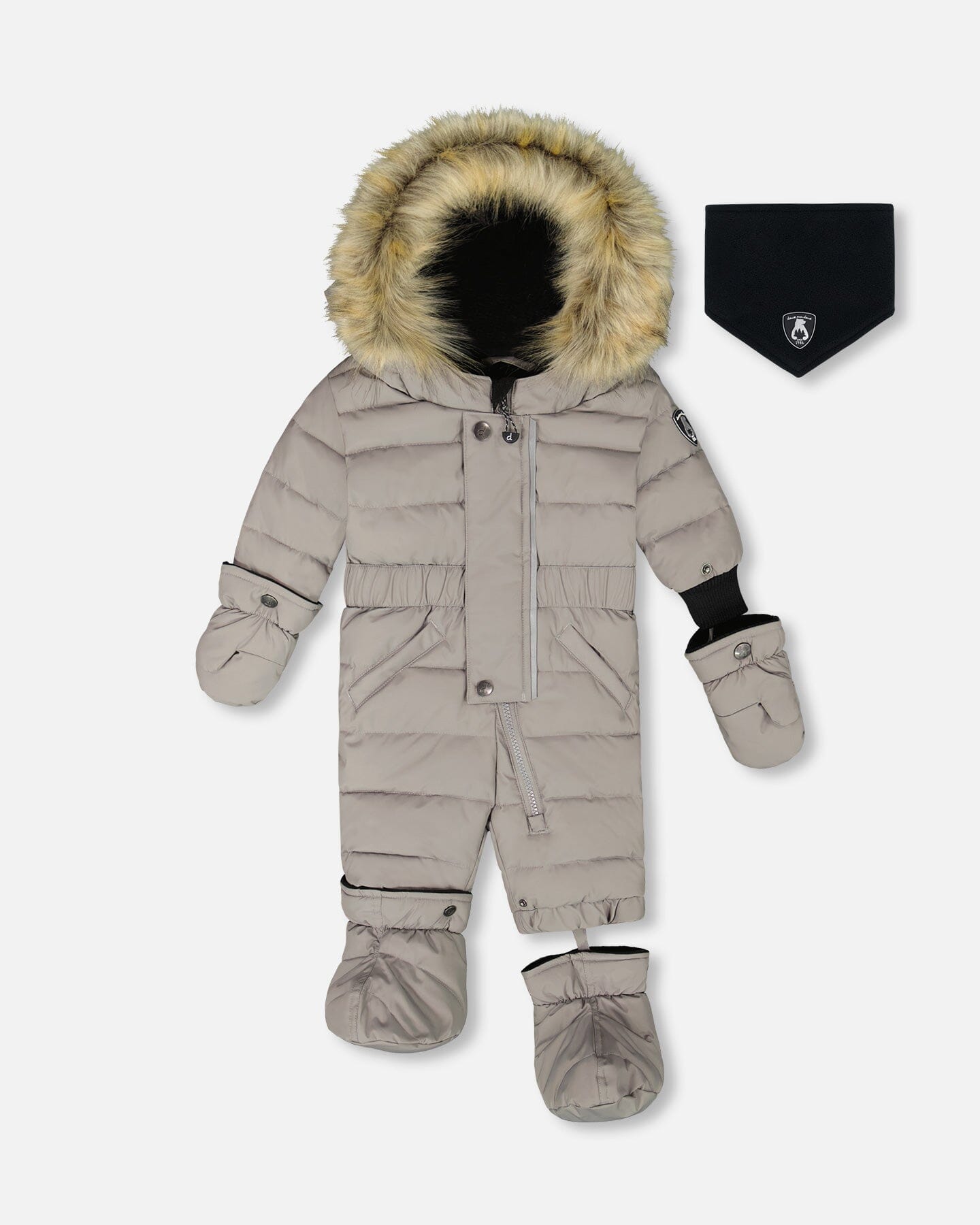 One - Piece Baby Original Puffy Snowsuit Gray - Prime Devine SupplyH10B702_149_6mSnowsuits6m