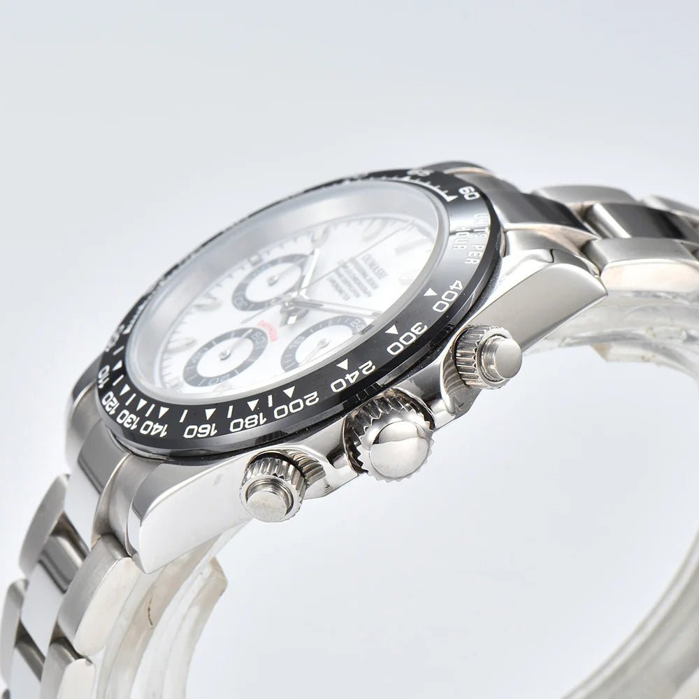 OUMASHI VK63 Man luxury panda watches Sports Quartz Watch Sapphire Stainless Steel Waterproof Chronometer for vk63 Movement - Prime Devine Supply14:200005100No.1;5:57000035NO LOGONo.1