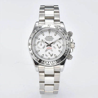 OUMASHI VK63 Man luxury panda watches Sports Quartz Watch Sapphire Stainless Steel Waterproof Chronometer for vk63 Movement - Prime Devine Supply14:200005100No.1;5:57000035NO LOGONo.1