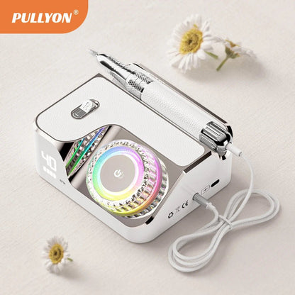 Promotion High Quality Luxury 40000RPM Rechargeable Manicure Pedicure Nail Polisher for Home Salon - Prime Devine Supply14:200006152;200007763:201336100light green