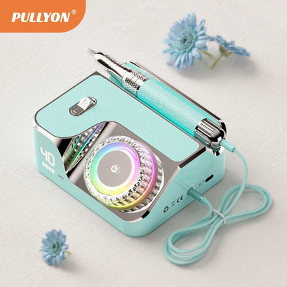 Promotion High Quality Luxury 40000RPM Rechargeable Manicure Pedicure Nail Polisher for Home Salon - Prime Devine Supply14:200006152;200007763:201336100light green