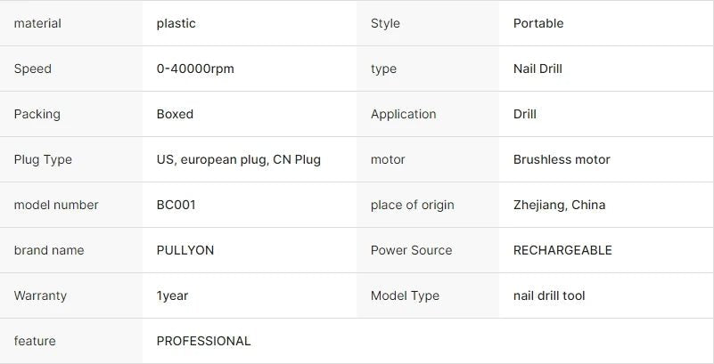 Promotion High Quality Luxury 40000RPM Rechargeable Manicure Pedicure Nail Polisher for Home Salon - Prime Devine Supply14:200006152;200007763:201336100light green