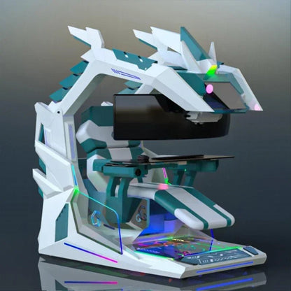 Qinglong Computer Cockpit E - Sports Space Capsule Computer Desk - Prime Devine Supply14:3508521515