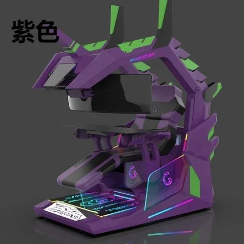 Qinglong Computer Cockpit E - Sports Space Capsule Computer Desk - Prime Devine Supply14:4961313