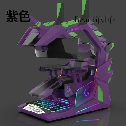 Qinglong Computer Cockpit E - Sports Space Capsule Computer Desk - Prime Devine Supply14:20000615588