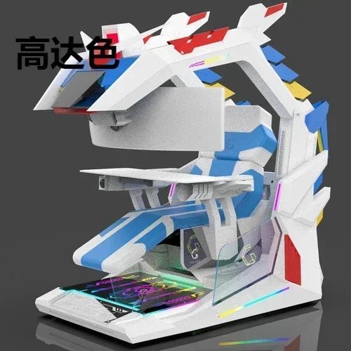 Qinglong Computer Cockpit E - Sports Space Capsule Computer Desk - Prime Devine Supply14:2008440611212