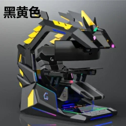 Qinglong Computer Cockpit E - Sports Space Capsule Computer Desk - Prime Devine Supply14:10001377799