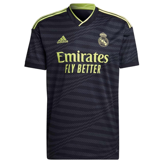 Real Madrid Third soccer jersey 2022/23 - Adidas - Prime Devine Supplyn/aAdults Extrasmall