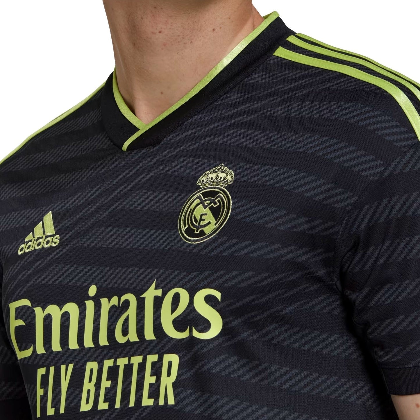 Real Madrid Third soccer jersey 2022/23 - Adidas - Prime Devine Supplyn/aAdults Extrasmall