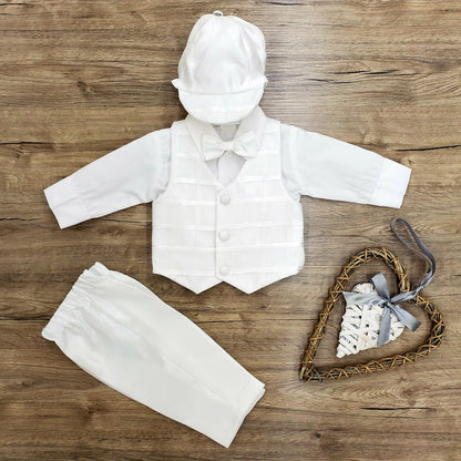 Scott's Baptism Formal Boys Suit - Prime Devine Supply22273358Baptism BoysWhite