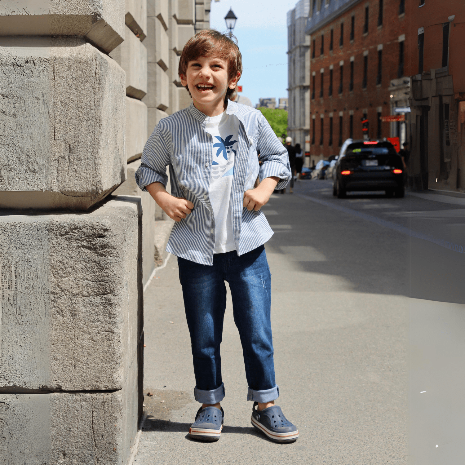 Summer Solstice Boys Jeans Set - Prime Devine Supply38283009Casual BoysNavy