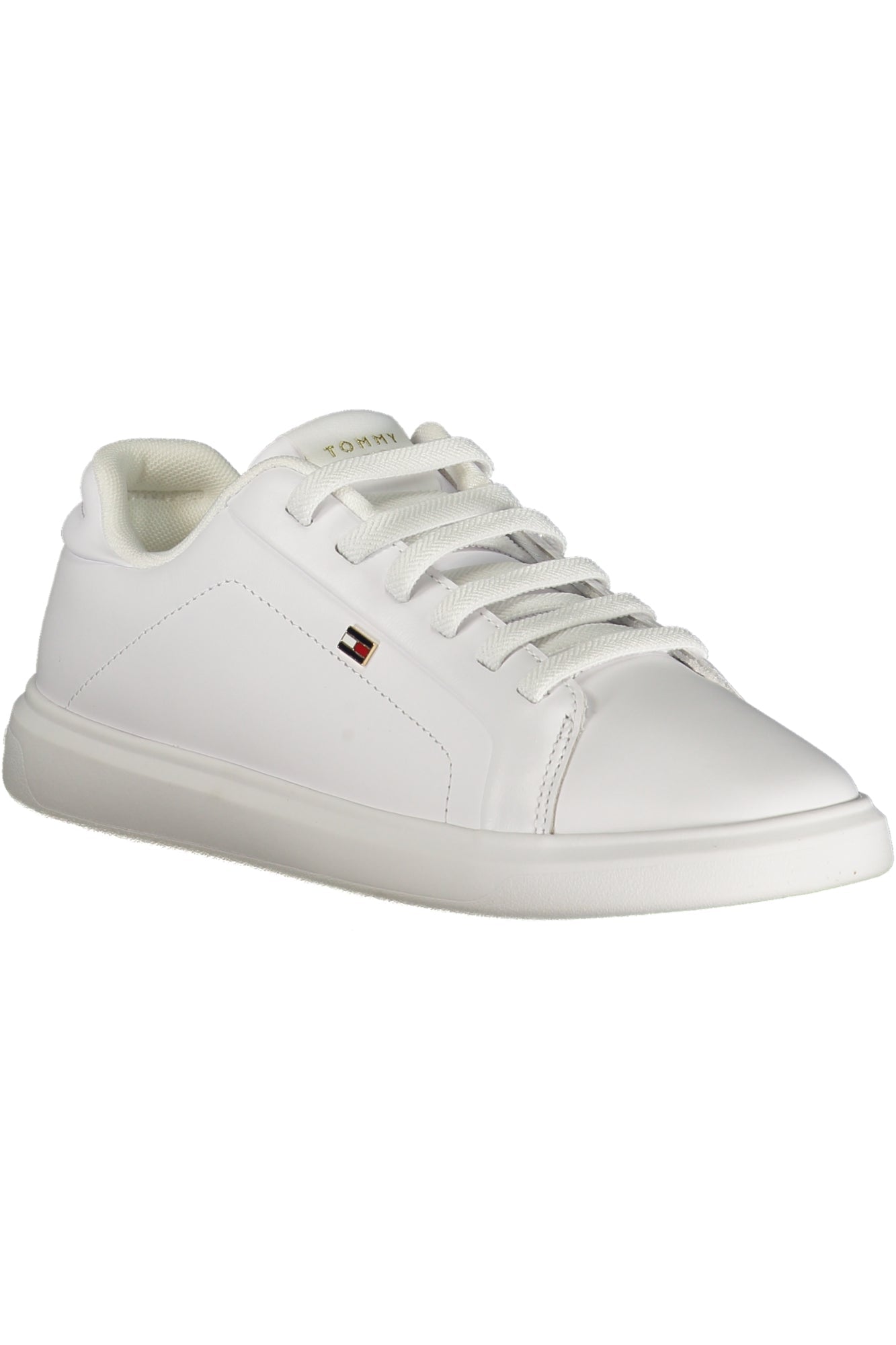 TOMMY HILFIGER WOMEN'S WHITE SPORTS SHOES - Prime Devine Supply153564SneakersWHITE