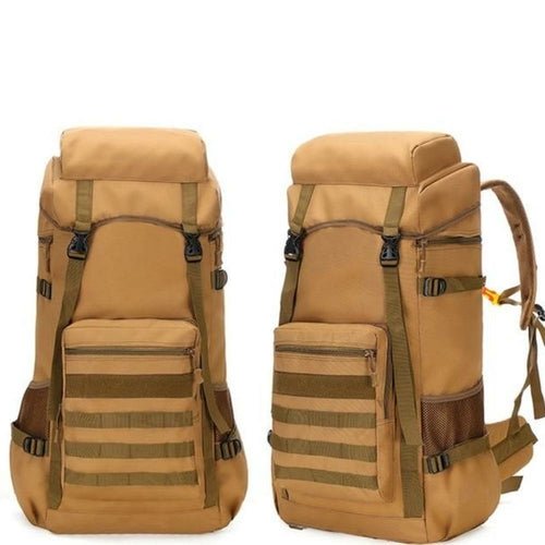 Waterproof Outdoor Camping 70L Military Backpack - Prime Devine SupplyONFY032100CPBK70LA1-KHKKhaki