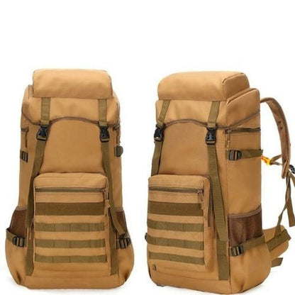 Waterproof Outdoor Camping 70L Military Backpack - Prime Devine SupplyONFY032100CPBK70LA1-KHKKhaki