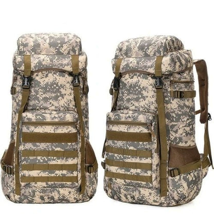 Waterproof Outdoor Camping 70L Military Backpack - Prime Devine SupplyONFY032100CPBK70LA1-CMCamouflage