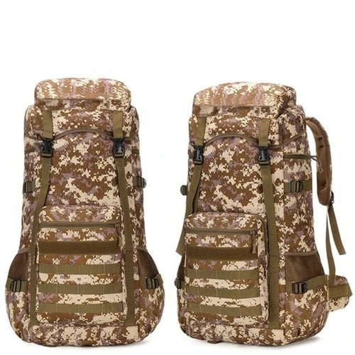 Waterproof Outdoor Camping 70L Military Backpack - Prime Devine SupplyONFY032100CPBK70LA1-DSTDessert