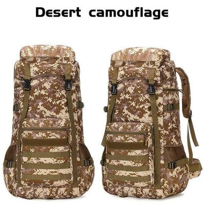 Waterproof Outdoor Camping 70L Military Backpack - Prime Devine SupplyONFY032100CPBK70LA1-DSTDessert