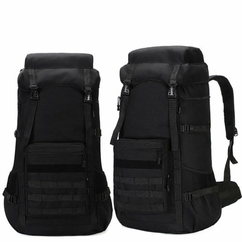 Waterproof Outdoor Camping 70L Military Backpack - Prime Devine SupplyONFY032100CPBK70LA1-BLKBlack