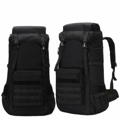 Waterproof Outdoor Camping 70L Military Backpack - Prime Devine SupplyONFY032100CPBK70LA1-BLKBlack