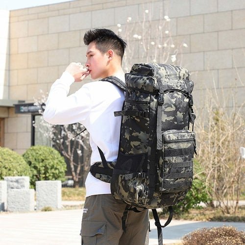 Waterproof Outdoor Camping 70L Military Backpack - Prime Devine SupplyONFY032100CPBK70LA1-DSTDessert