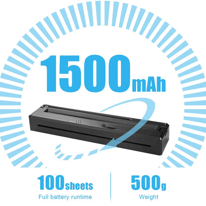 Wireless Tattoo Printer Bluetooth Tattoo Stencil Thermal Transfer Machine with 10 Transfer Paper Compatible with Smartphone & PC - Prime Devine Supply14:10Tattoo PrinterTattoo Printer